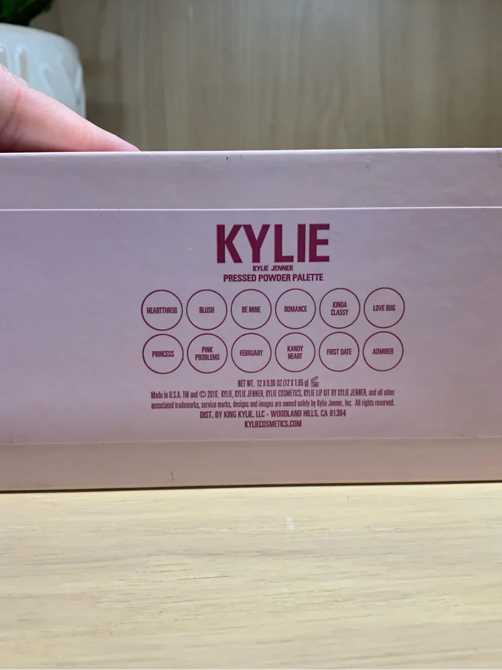 Kylie Cosmetics Valentine Eyeshadow Palette